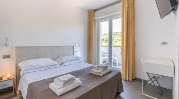 Chambre double avec balcon