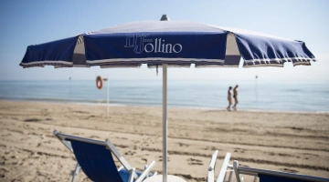 Ausgestatteter Strand