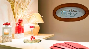 Reception counter