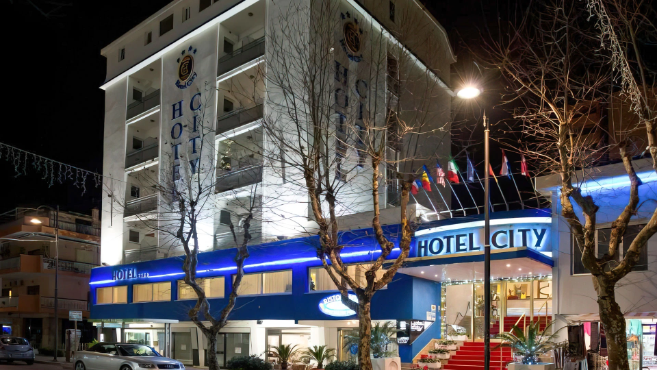 External facade of the hotel