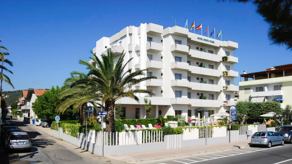 External facade of the hotel