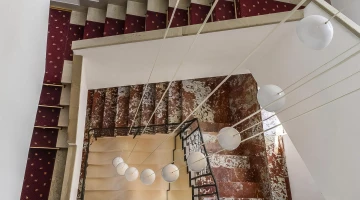 Détail de l&#39;escalier