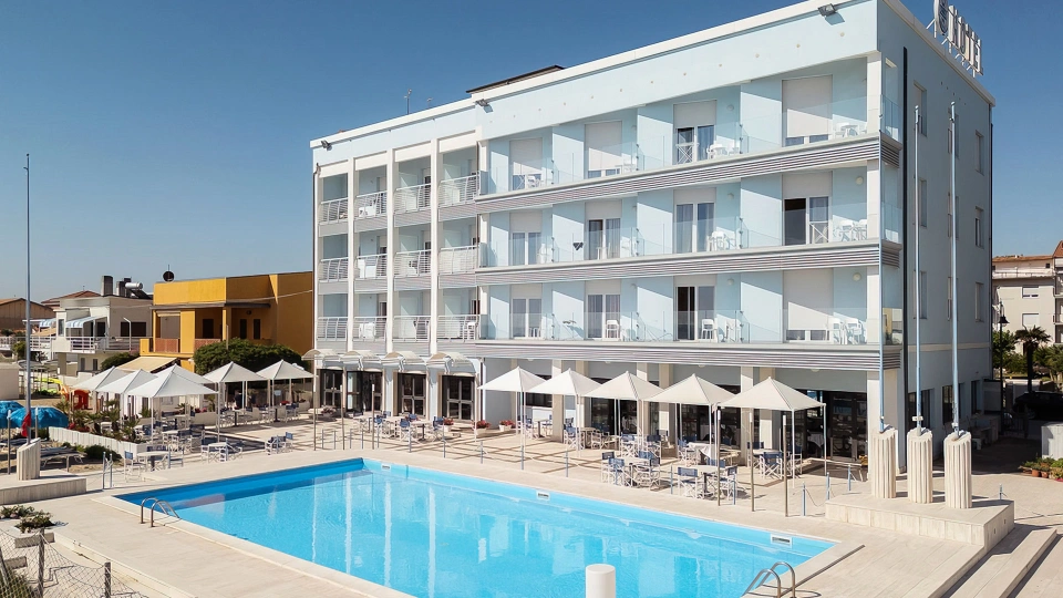 Außenfassade des Hotels