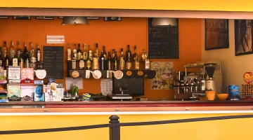 Bar sur la plage