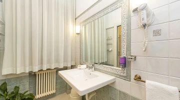 Badezimmer der Junior Suite