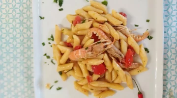 Piatti a base di pesce a pranzo