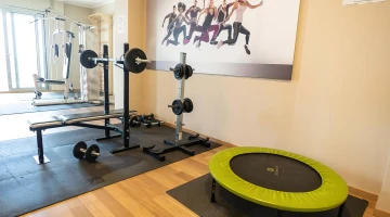 Salle de sport intérieure