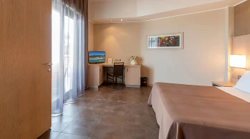 Chambre double avec balcon