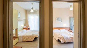 Trilocale con 2 camere da letto matrimoniali