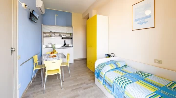 Bilocale con divano letto