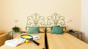 Single beds in the Family room