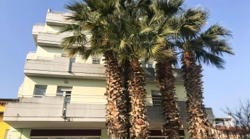 Facciata esterna dell'hotel
