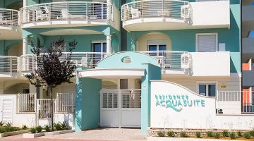 Entrance to the residence