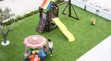 Outdoor play area
