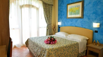 Letto matrimoniale in Camera Garden Style