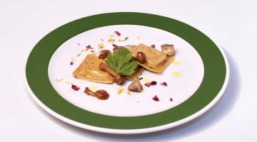 Primo piatto al ristorante