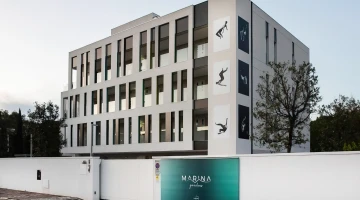 Extérieur de la structure