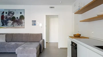 Suite Queen avec canapé et kitchenette