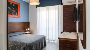 Chambre double avec balcon