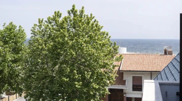 Balcon privé avec vue sur la mer
