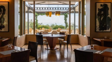 Restaurant avec espace terrasse
