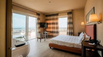 Chambre double avec balcon