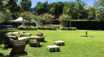 Salons dans le jardin