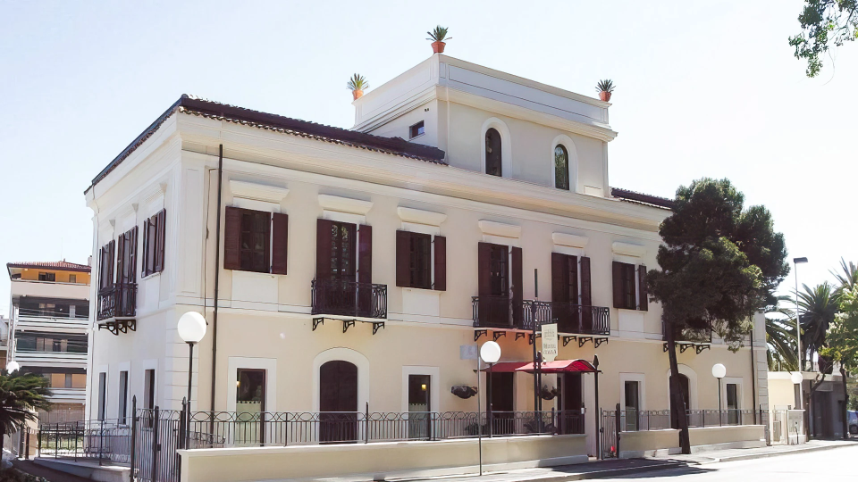 Facciata esterna dell'hotel