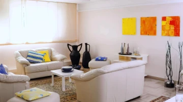 Common area with sofas