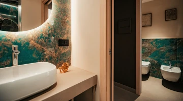 Room with private facilities