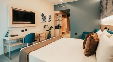 Superior double room with TV and desk