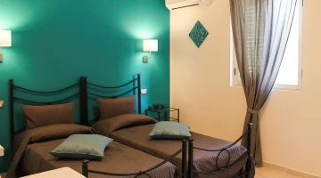 Chambre double avec air conditionné