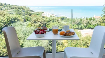 Breakfast on the terrace