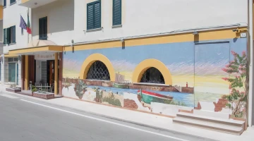 Detail of the exterior