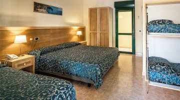 Family Room with bunk beds 