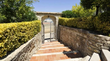 Entrance to the facility