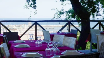 View from the restaurant