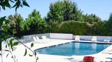 Entrance to the swimming pool area