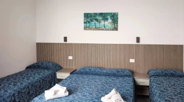 Four-bed room