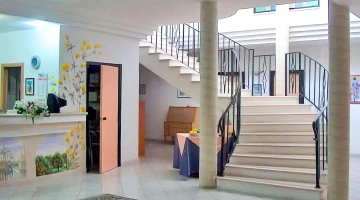 Hall con reception