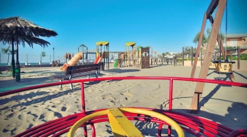 Outdoor play area