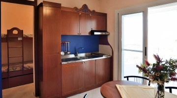 Küchenbereich in der Wohnung