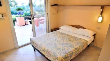 Room with balcony