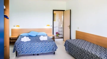 Triple room with private bathroom