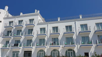 Accommodations with private balcony
