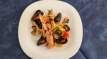 First fish course