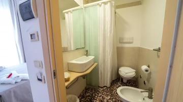 Room with private bathroom