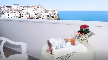Small balcony with view