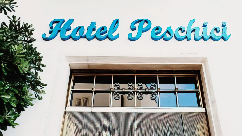 Hotel sign