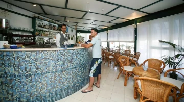 bar area